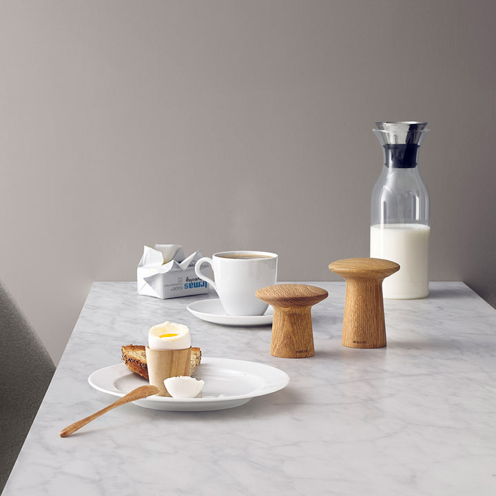 eva solo | salt + pepper grinder | oak 11cm