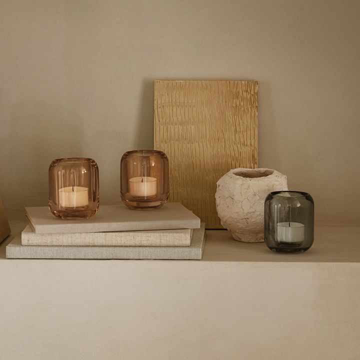 eva solo | acorn tealight candle holder set | amber