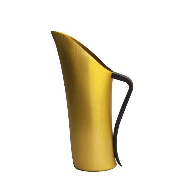fink | water jug | gold yellow matte