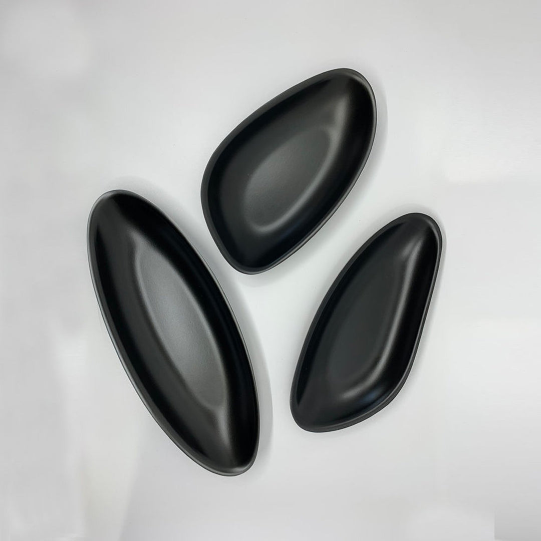 fink | tidal pool bowls | set of 3 | black ~ DC