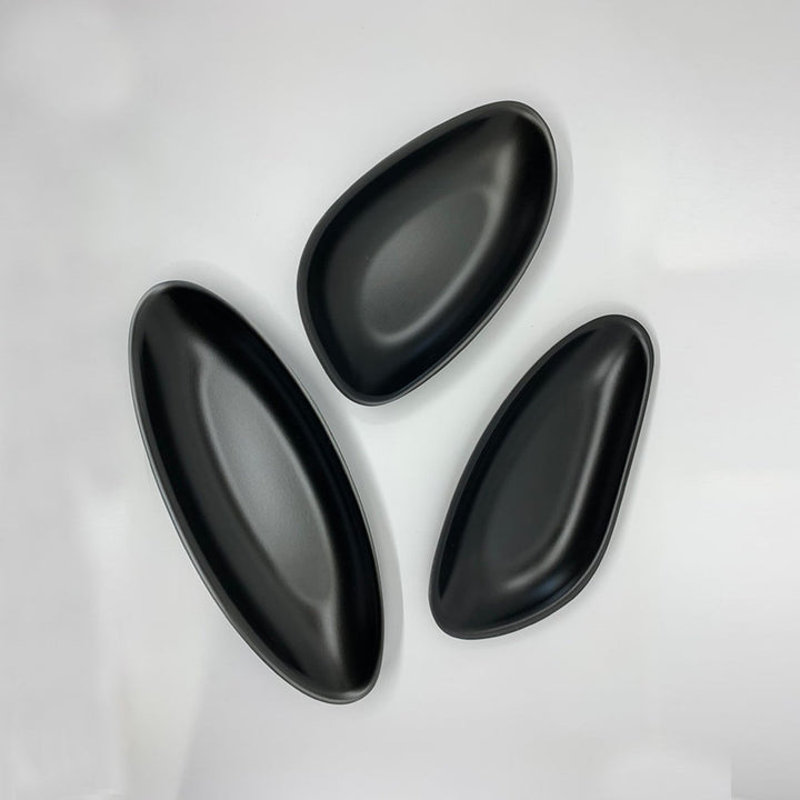 fink | tidal pool bowls | set of 3 | black ~ DC