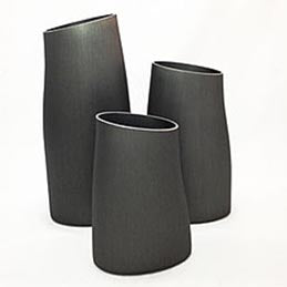 fink | vase | charcoal (winter) large