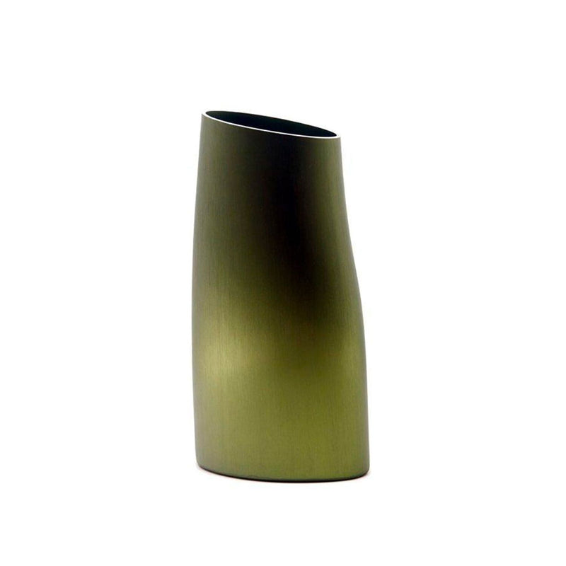 fink | vase | olive green medium