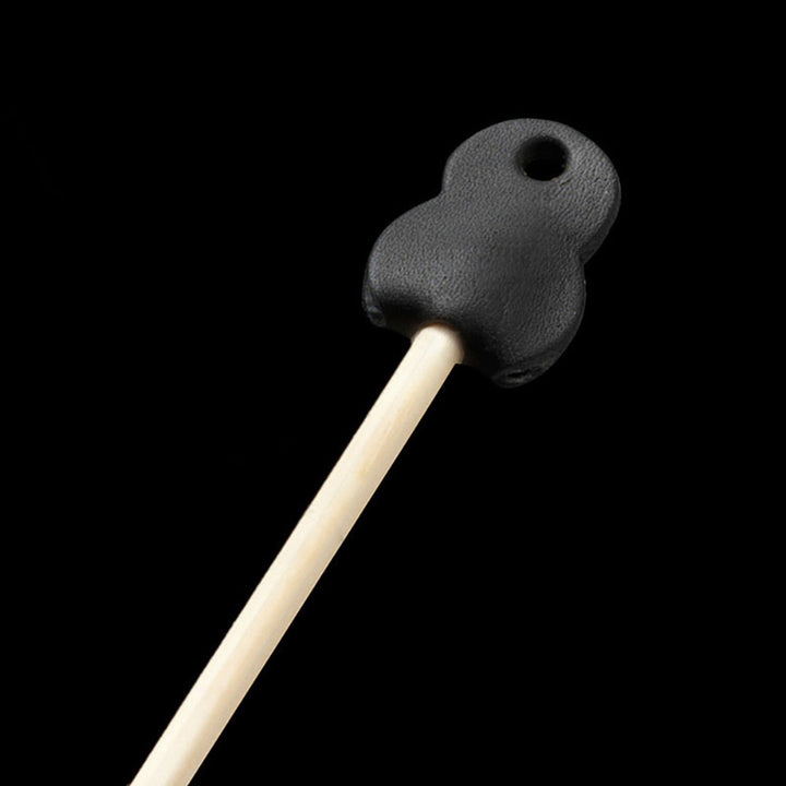 essey | fly fly leather flyswatter | black