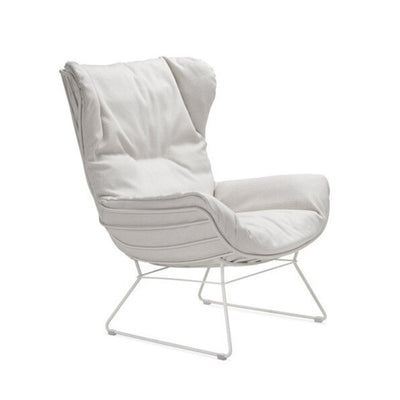 freifrau | leyasol outdoor wingback chair | wire frame | lopi beldi