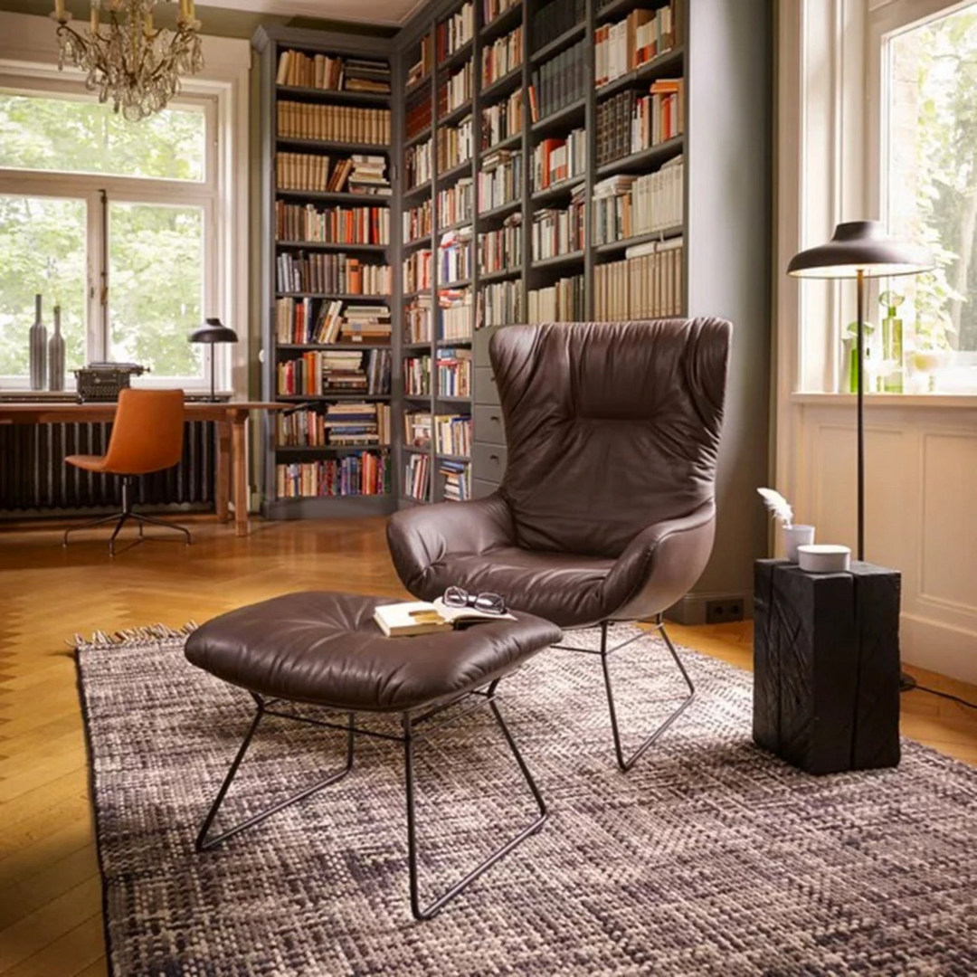 Leya wingback chair discount
