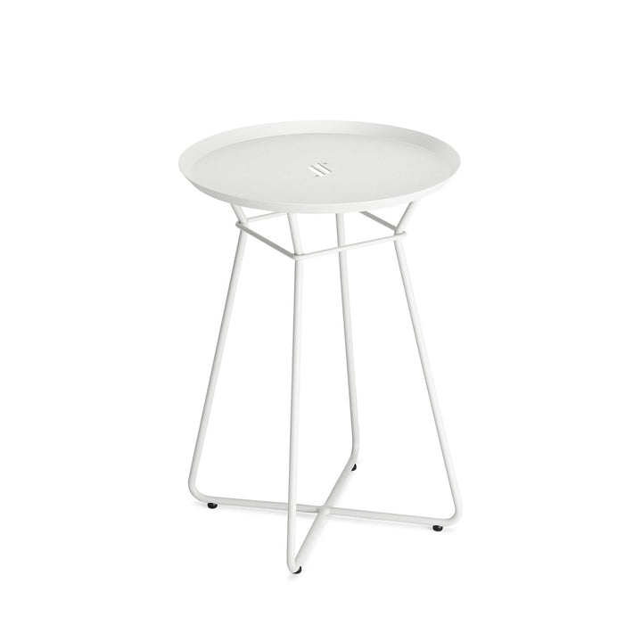 freifrau | leyasol outdoor coffee table | small | traffic white