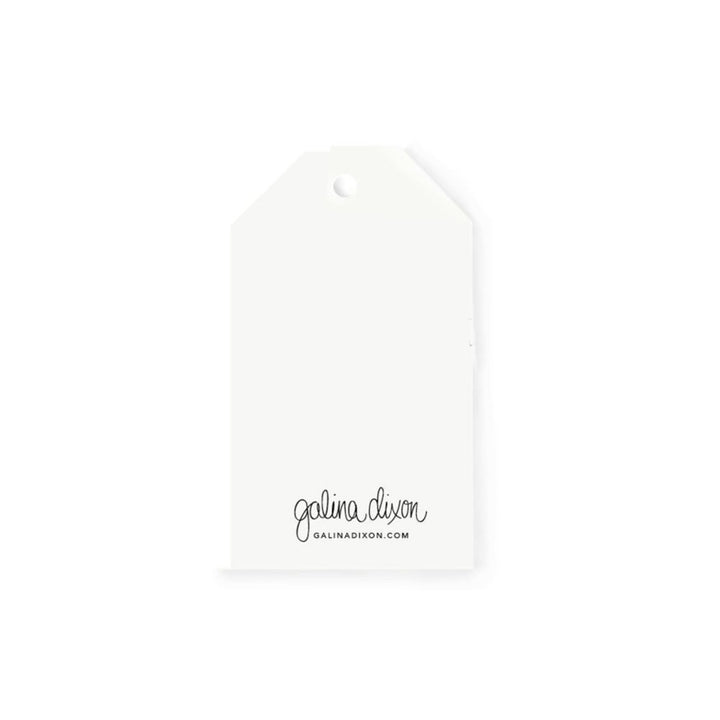 galina dixon | gift tag | this is for you