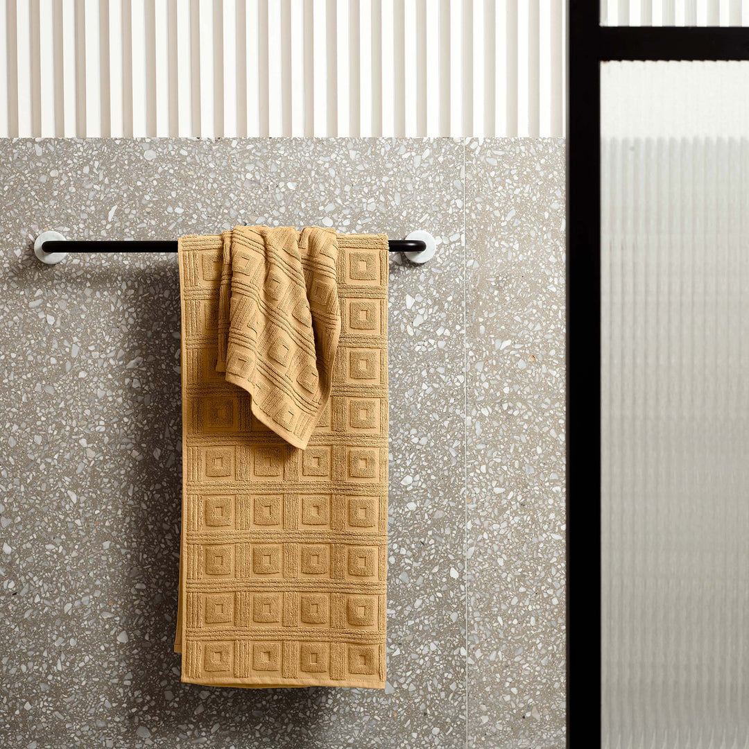 greg natale | astoria towelling collection | mustard - DC