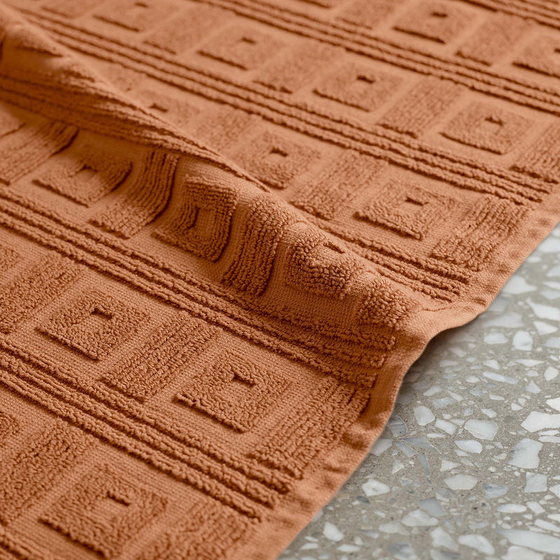 greg natale | astoria towelling collection | terracotta