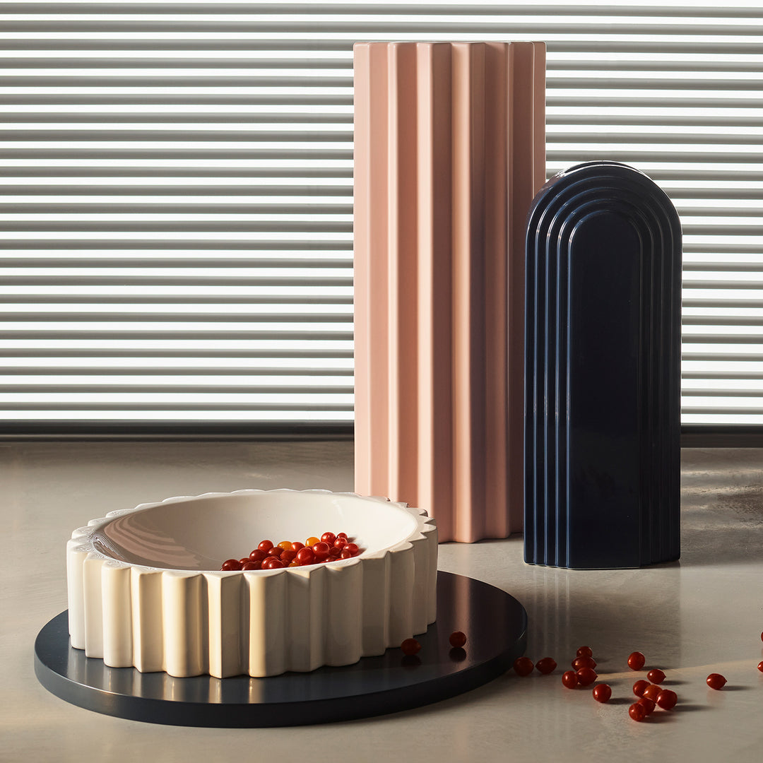 greg natale | avalon vase | navy ~ DC