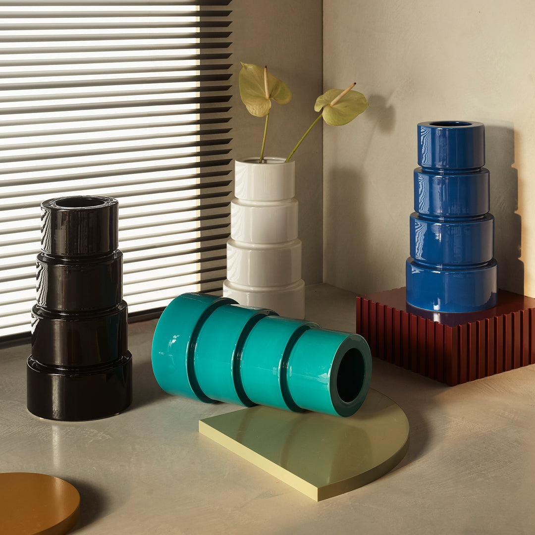 greg natale | devo vase | teal - DC