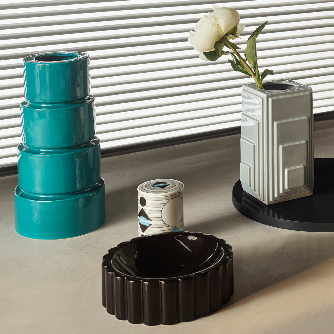 greg natale | devo vase | teal - DC
