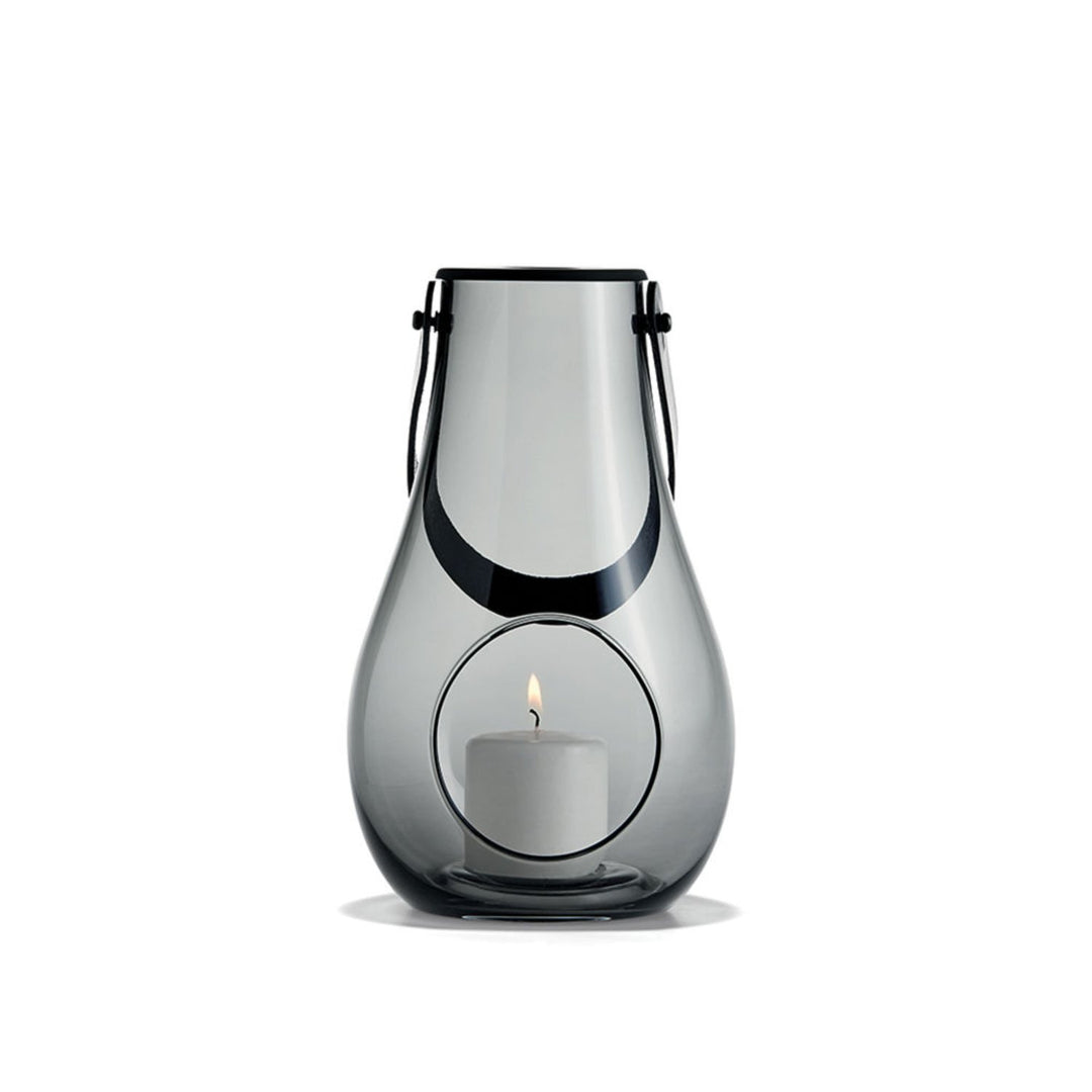 holmegaard | design with light lantern | smoke 25cm - LC