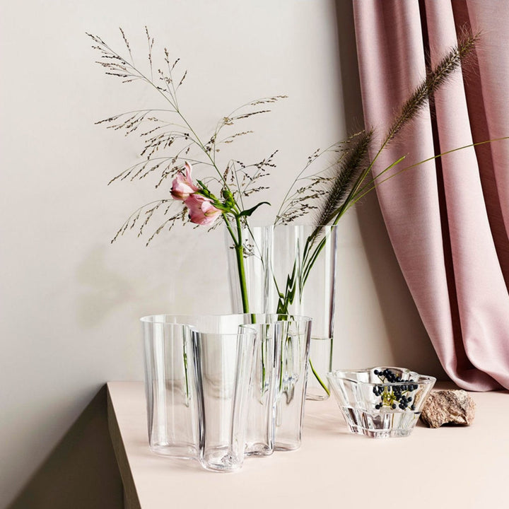iittala | aalto savoy vase | clear 16cm