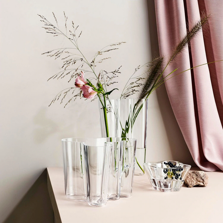 iittala | aalto savoy vase | clear 16cm