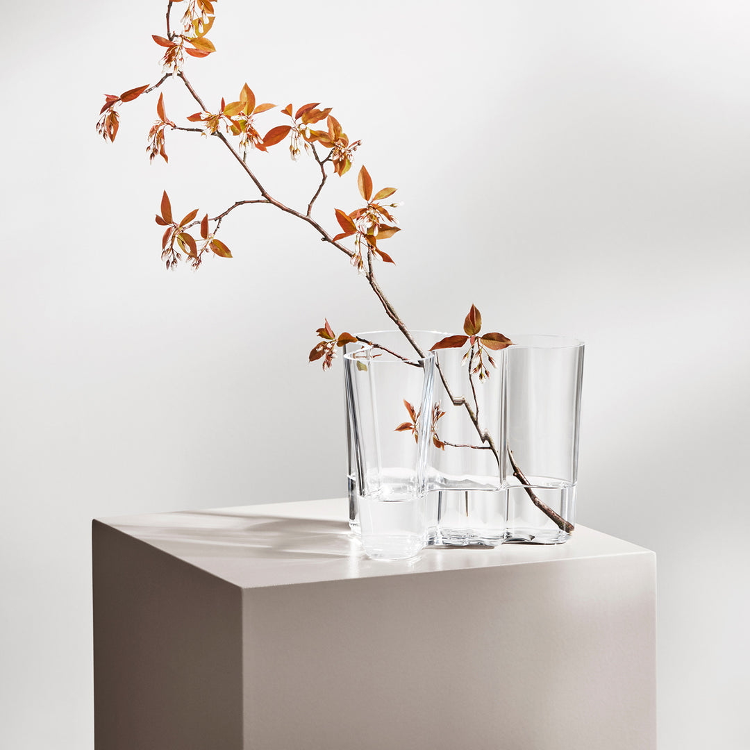 iittala | aalto savoy vase | clear 16cm
