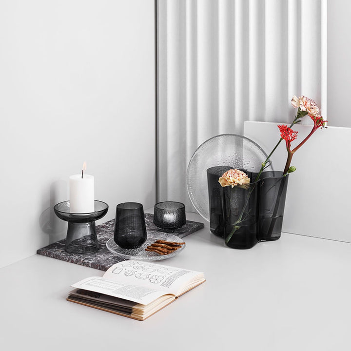 iittala | aalto savoy vase | grey 16cm