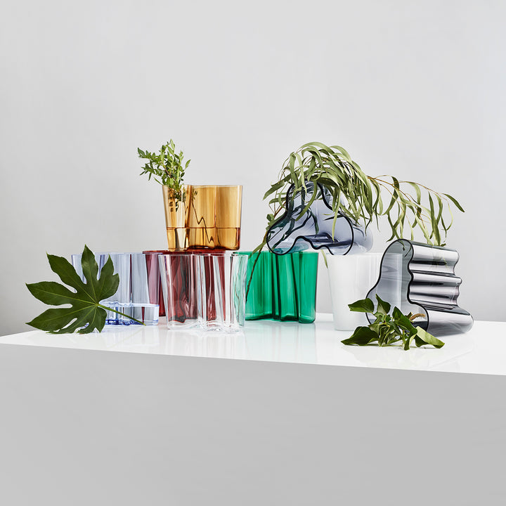 iittala | aalto savoy vase | grey 16cm