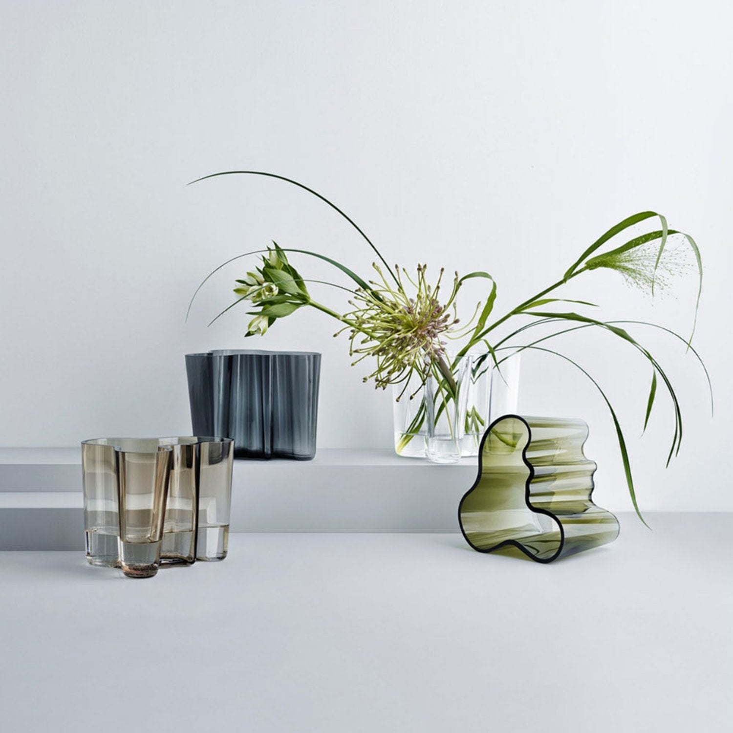 iittala | aalto savoy vase | clear 16cm – top3 by design