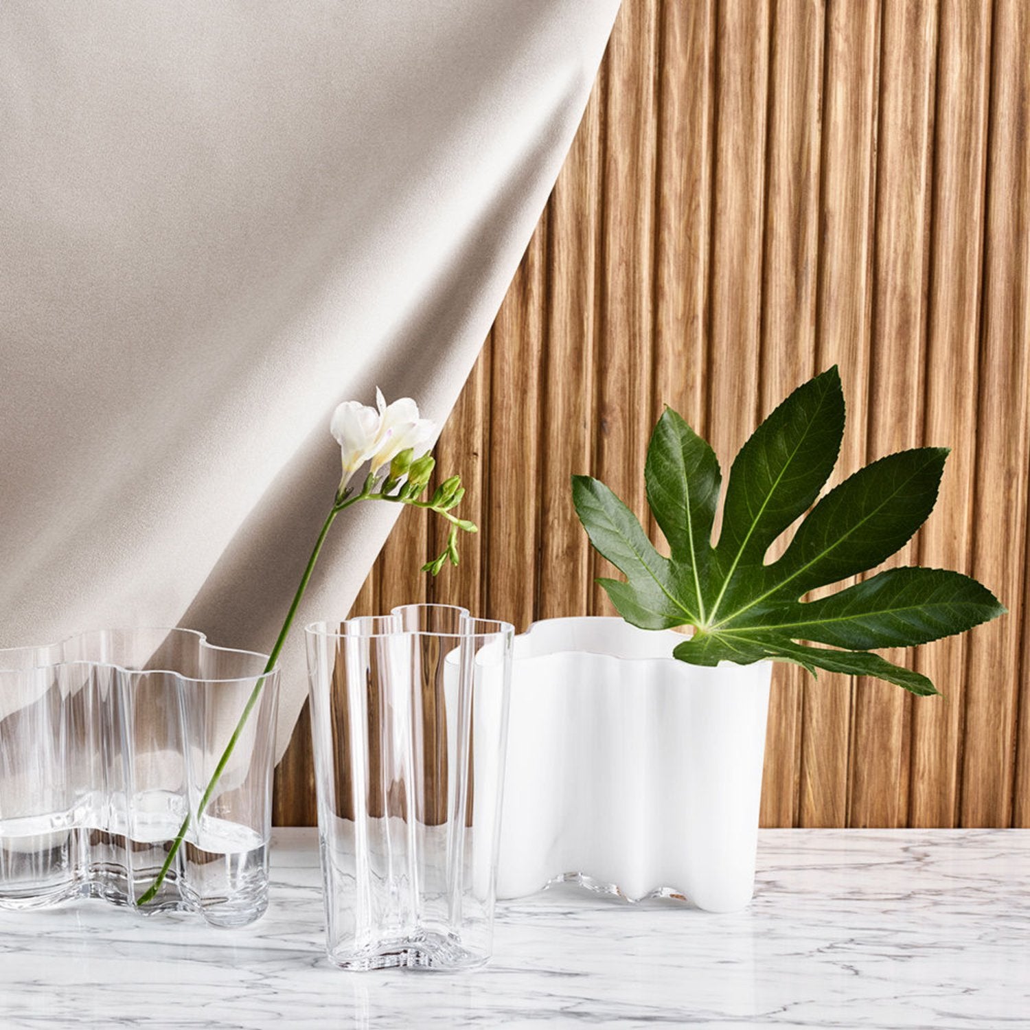 iittala | aalto savoy vase | white 16cm – top3 by design