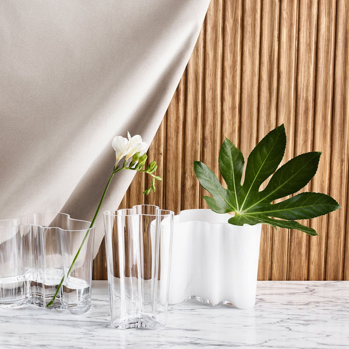 iittala | aalto savoy vase | white 16cm