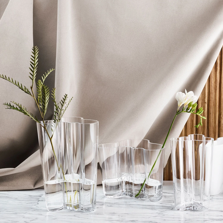 iittala | aalto finlandia vase | clear