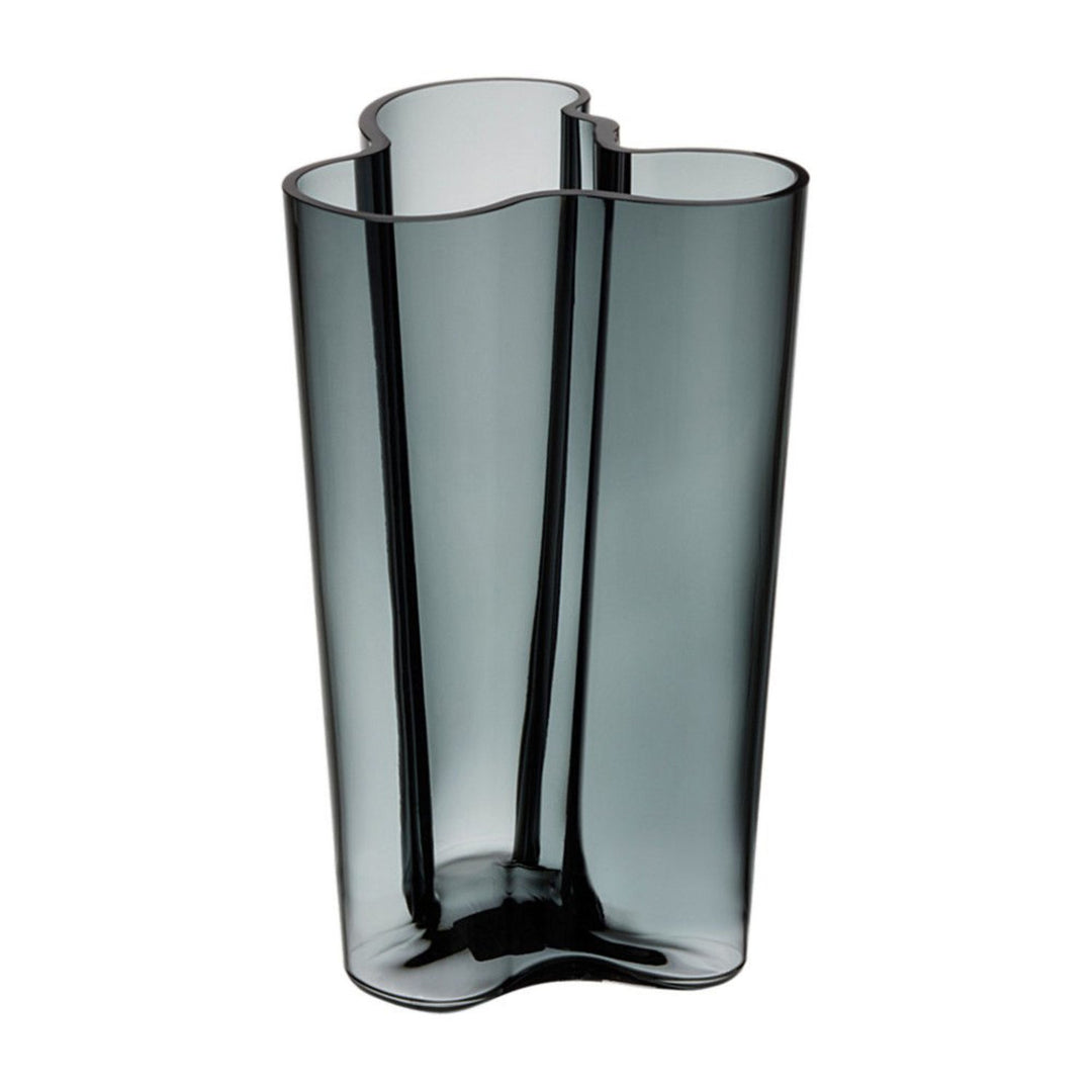 iittala | aalto finlandia vase | dark grey 25.1cm
