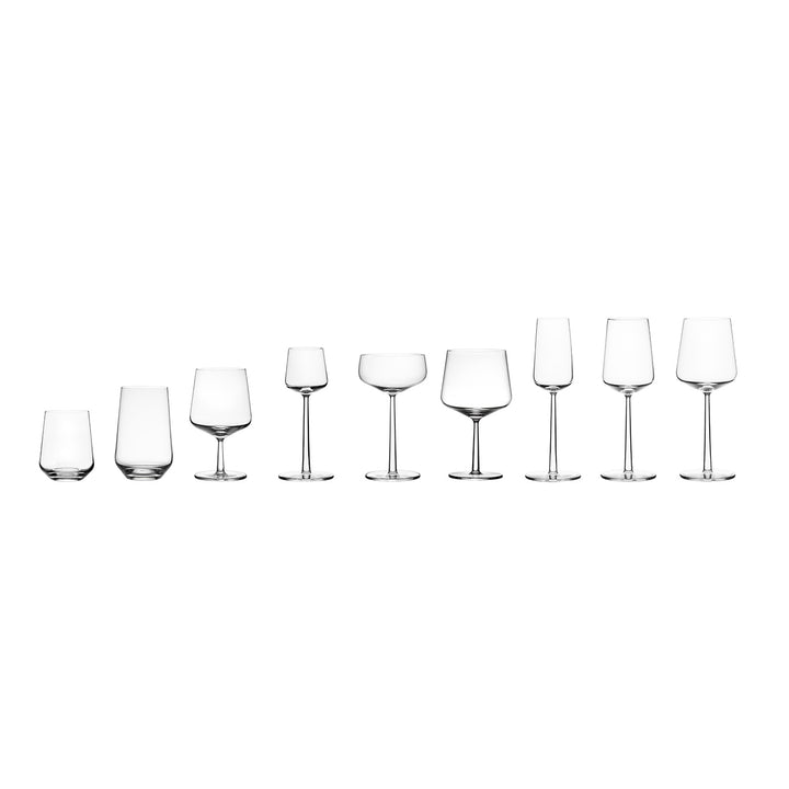 iittala | essence tumbler glass | set of 2 | clear