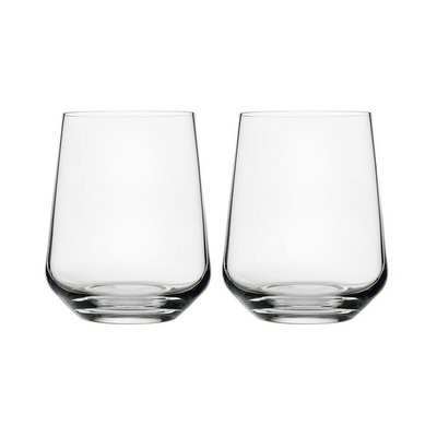 iittala | essence tumbler glass | set of 2 | clear