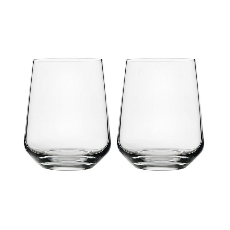 iittala | essence tumbler glass | set of 2 | clear