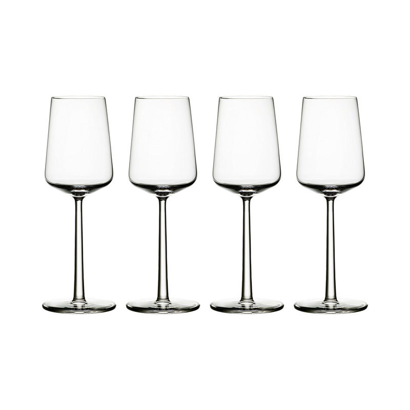 iittala | essence white wine glass | set of 2