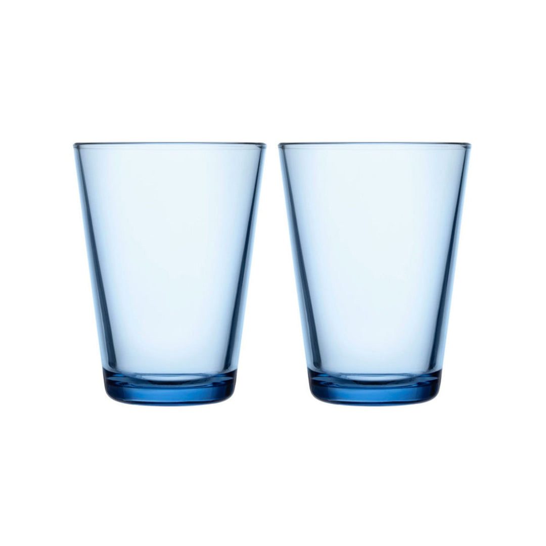 iittala | kartio tumbler 400ml | set of 2 | aqua