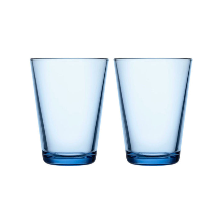 iittala | kartio tumbler 400ml | set of 2 | aqua