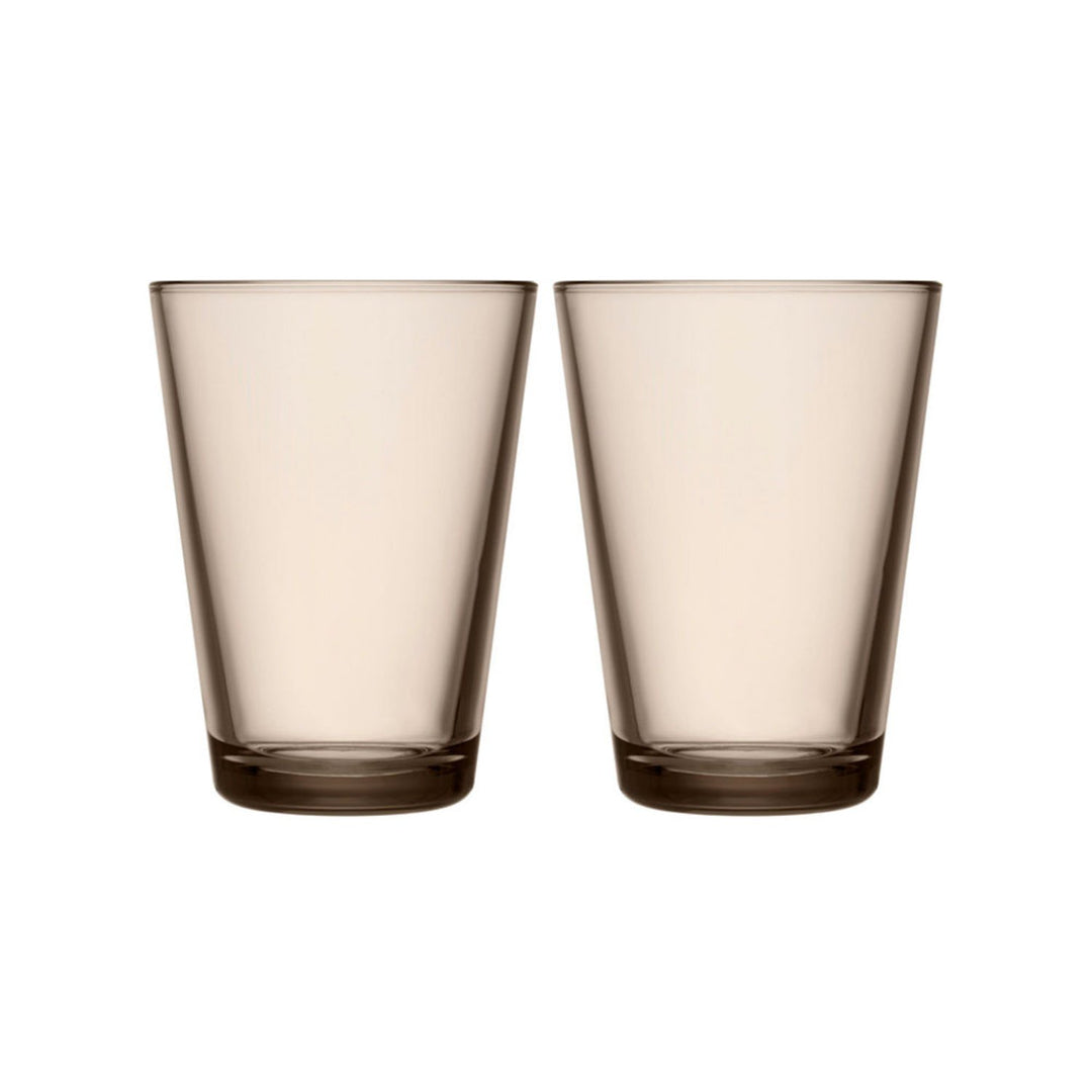 iittala | kartio highball glass | set of 2 | linen