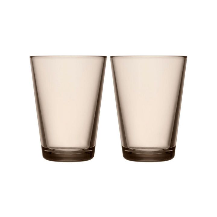 iittala | kartio highball glass | set of 2 | linen