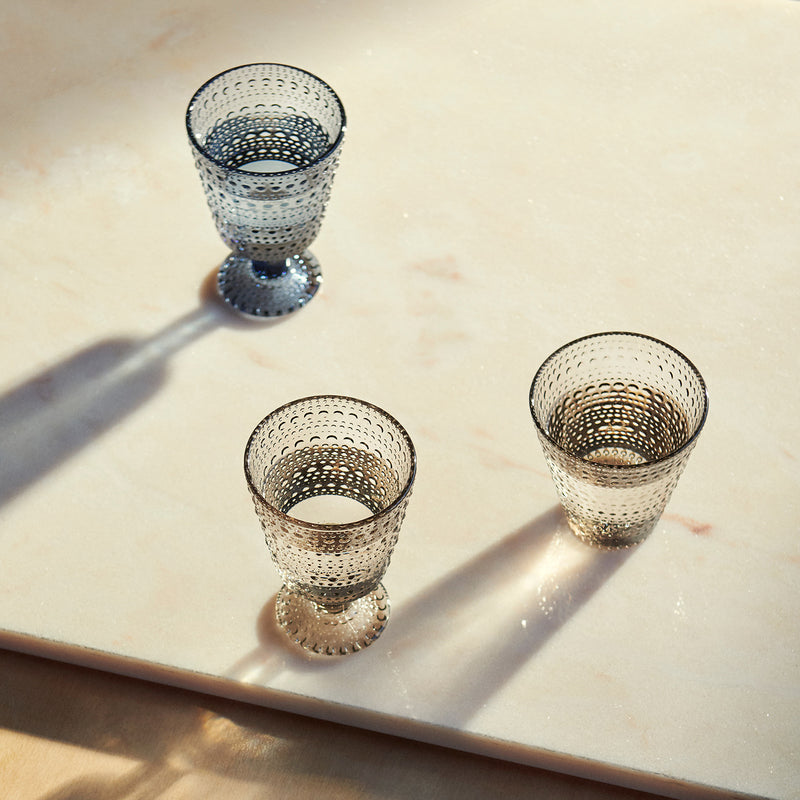 iittala | kastehelmi universal glass | set of 2 | linen