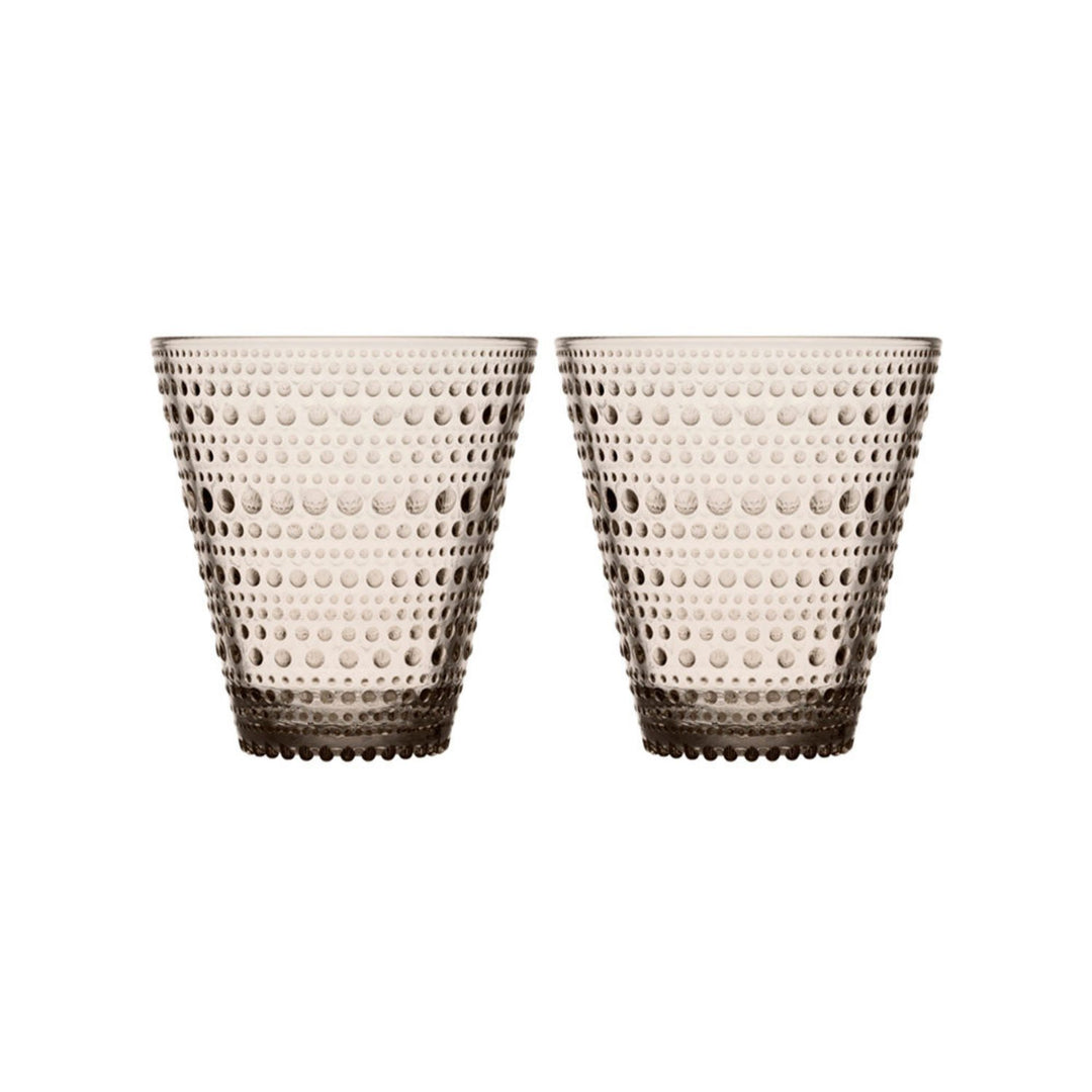 iittala | kastehelmi tumbler | set of 2 | linen