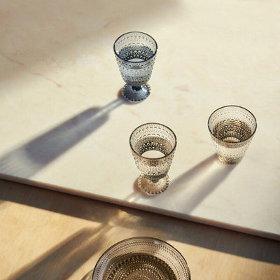 iittala | kastehelmi universal glass | set of 2 | aqua