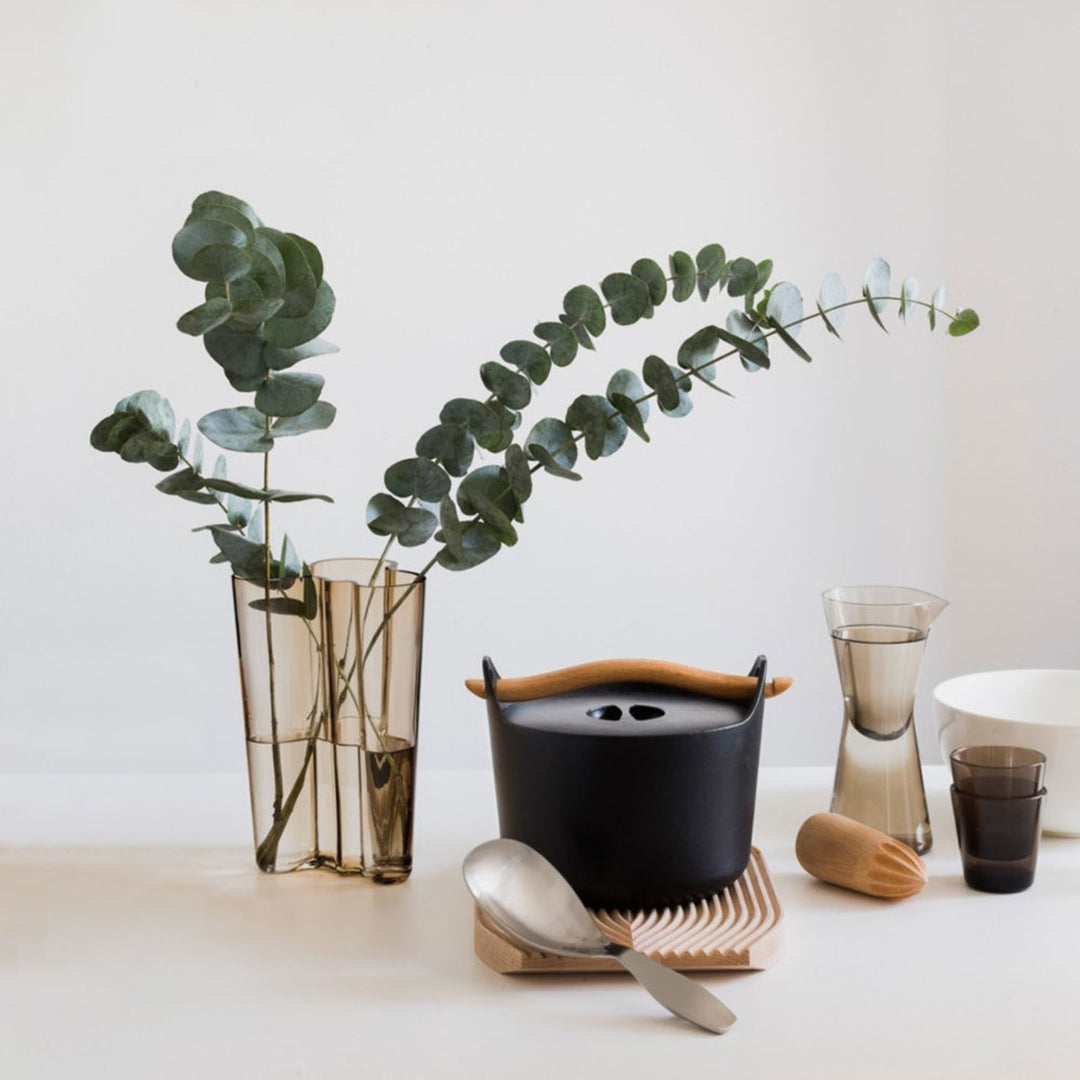 iittala | sarpaneva cast iron casserole | round 3 litre