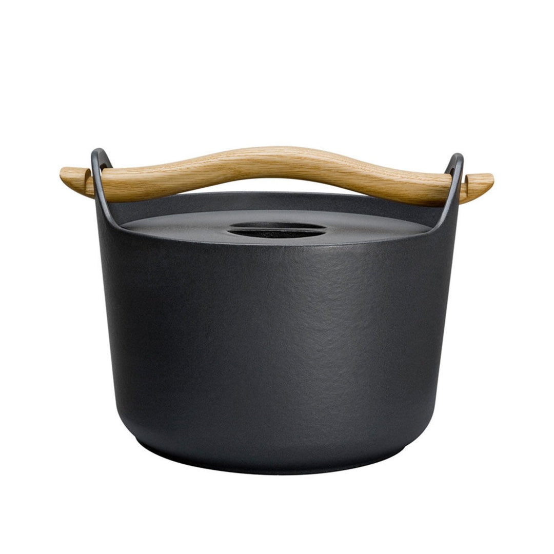 iittala | sarpaneva cast iron casserole | round 3 litre
