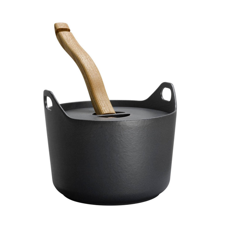 iittala | sarpaneva cast iron casserole | round 3 litre