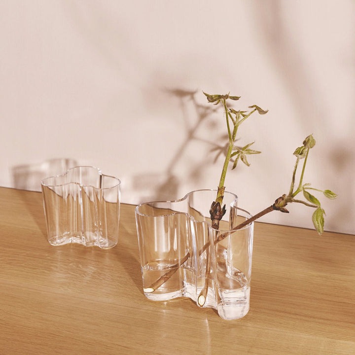 iittala | aalto savoy vase | clear 16cm