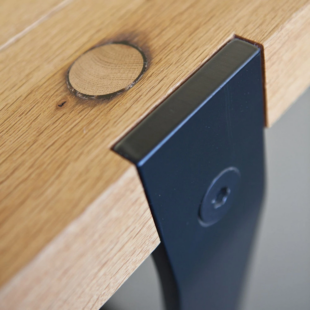 janua | bb 11 clamp table | oiled vintage oak 240x95cm