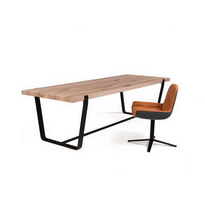 janua | bb 11 clamp dining table | oiled vintage oak 280x105cm