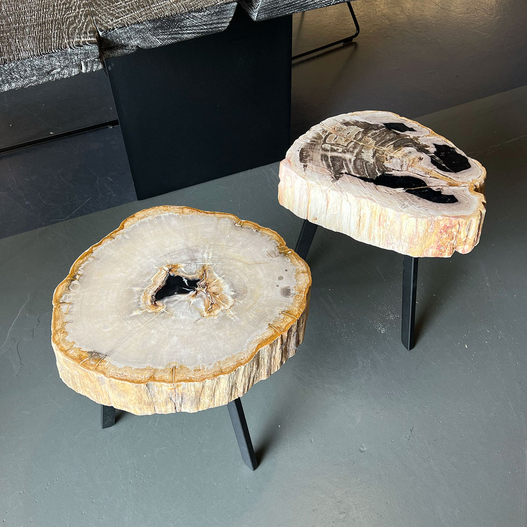 janua | bc 05 stomp stone table | 40cm | beige black 13