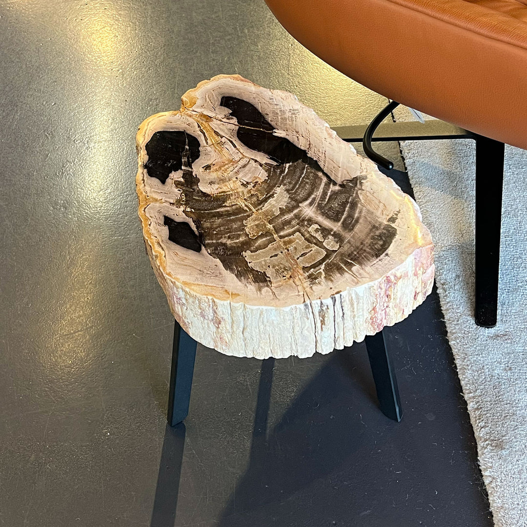 janua | bc 05 stomp stone table | 40cm | beige black 13