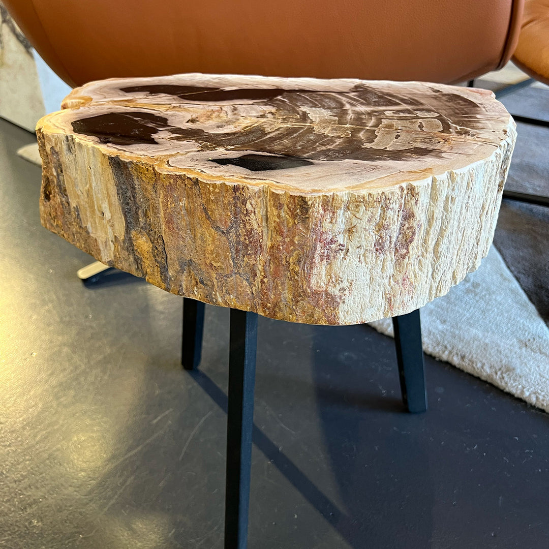 janua | bc 05 stomp stone table | 40cm | beige black 13