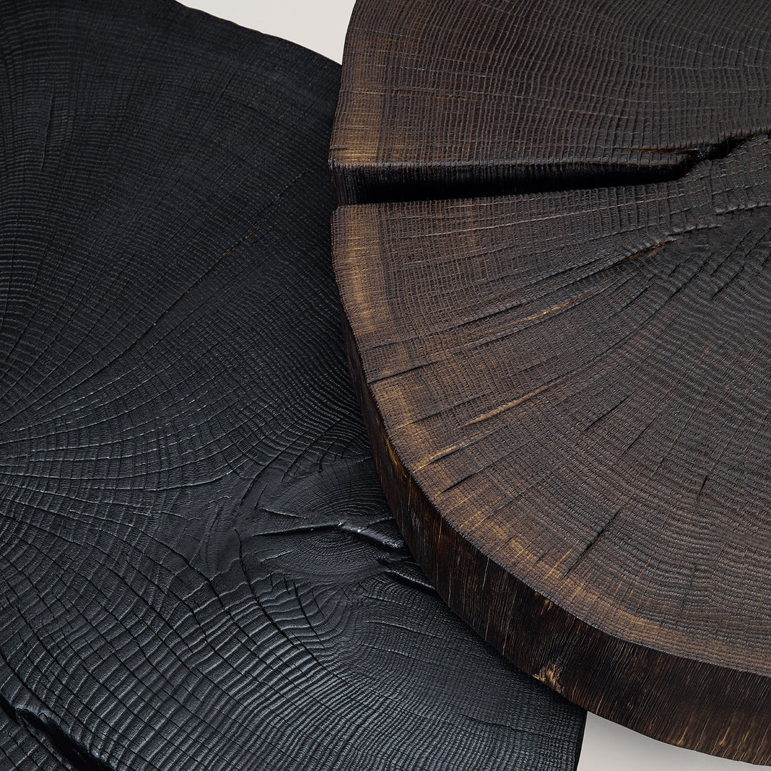 janua | bc 05 stomp table | 90-100cm | charburned oak shade brown