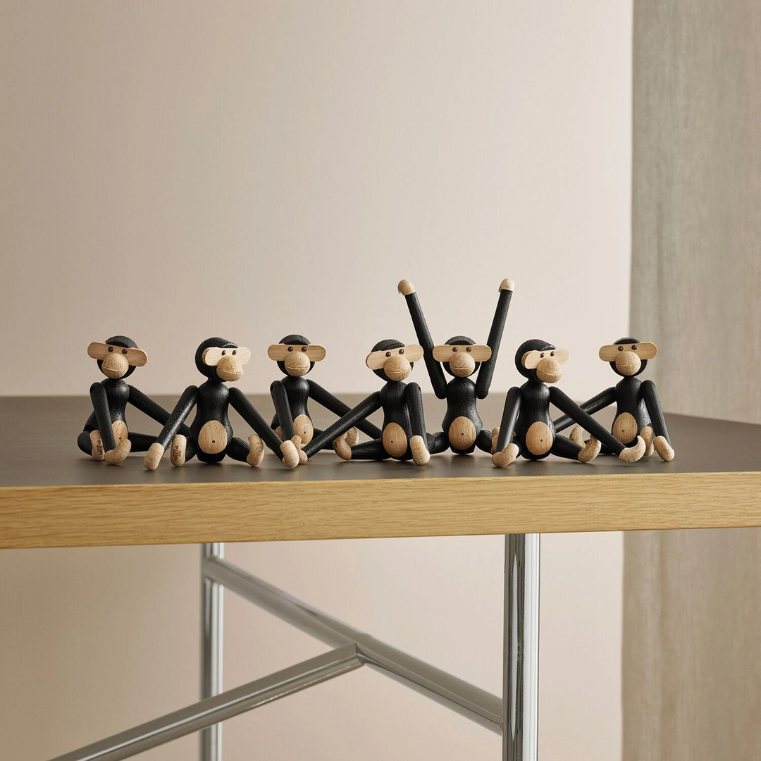kay bojesen | monkey mini | dark stained oak